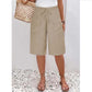 🔥🎁Nyhet 50 % RABATT🔥（S-4XL）Casual capri-shorts med snörning för damer