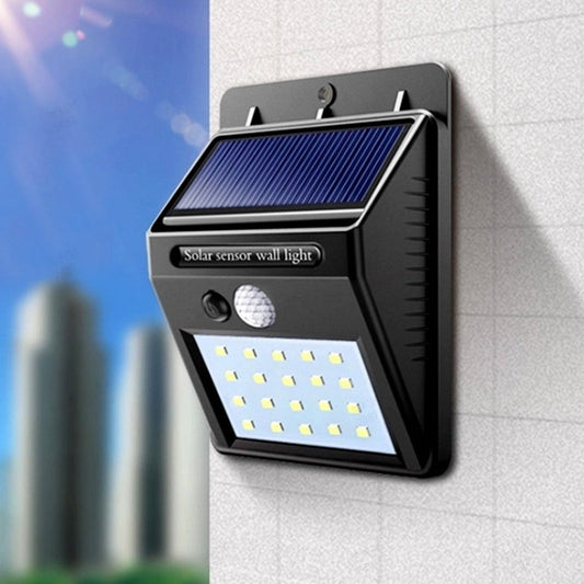 🔥🎁Nyhet 50 % RABATT🔥Soldriven Rörelsesensor Vägglampa