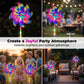 🔥🎁Nyhet 50 % RABATT🔥Solcellsdriven regnbågsfärgad pinwheel-trädgårdslampa