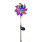 🔥🎁Nyhet 50 % RABATT🔥Solcellsdriven regnbågsfärgad pinwheel-trädgårdslampa