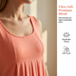 🔥🎁Nyhet 50 % RABATT🔥👗Avslappnad, ärmlös sommarklänning med veck för damer☀️ Avslappnad sommarchic ☀️