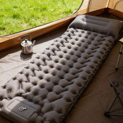 🔥🎁Nyhet 50 % RABATT🔥🏕️🛌 Lätt bärbar luftmadrass – perfekt för gäster, tältet eller resan! 🌟