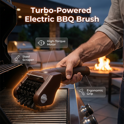 🔥🎁Nyhet 50 % RABATT🔥Rengöringsborste för elektrisk grill