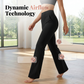 🧘 50% RABATT NU! 🦵 Kvinnors Stretchiga Bootcut Yogabyxor – Smickrande Hög Midja, Ultra-flexibel & Sidofickor – För Studio Eller Gatan 👖