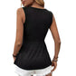 🔥🎁Nyhet 50 % RABATT🔥Elegant Slimmande V-ringad Linne