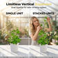 🌿 50% RABATT NU! 🐝 Bikakeformat Växtspaljé – Rostskyddad, Stapelbar & Enkel Installation – Perfekt För Inomhusklättrande Lianer 🏡
