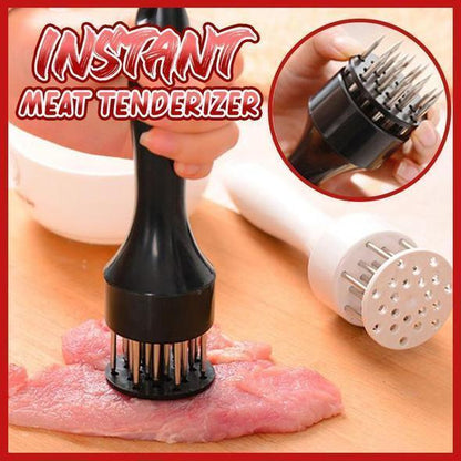 🥩🎁Köp 2 få 1 gratis🔥🍖 Köttmörare i Rostfritt Stål – 20 Nålar & Marinadspruta 👨‍🍳