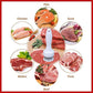 🥩🎁Köp 2 få 1 gratis🔥🍖 Köttmörare i Rostfritt Stål – 20 Nålar & Marinadspruta 👨‍🍳