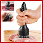 🥩🎁Köp 2 få 1 gratis🔥🍖 Köttmörare i Rostfritt Stål – 20 Nålar & Marinadspruta 👨‍🍳