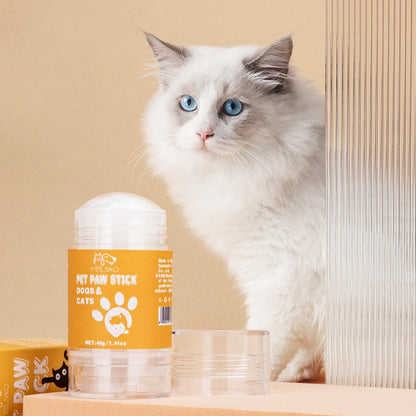 🎁Köp 2 få 1 gratis🔥🐾 Mild balsamstift för tassar till hundar och katter – skyddar och vårdar torra, spruckna tassar – naturligt, säkert och enkelt att använda