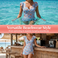 🏖️ Sommarrea – 50 % RABATT! 🌊👙 Dam tummy control-baddräkt – V-ringning, mjukt tyg & smickrande drapering, känn dig trygg & vacker ☀️