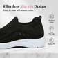 🔥🎁Nyhet 50 % RABATT🔥👟🌬️ Andningsbara stickade slip-on promenadskor