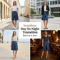 🩳 50% RABATT NU! 🧵 Dams Asymmetriska Breda Shorts – Snygg Faux Denim & Vintage Elegans 🌊