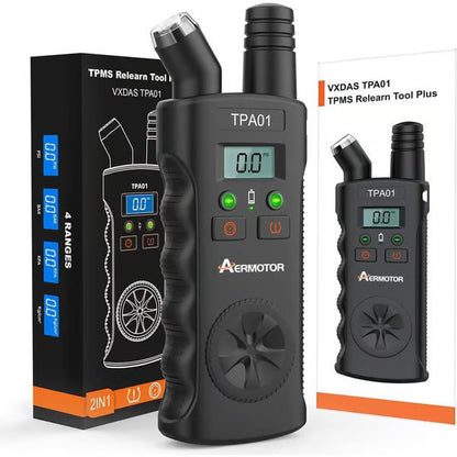 🔥🎁Nyhet 50 % RABATT🔥🚗TPMS 2-in-1 Relearn Tool & Digital Tire Pressure Gauge