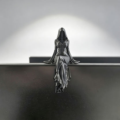 🖤💀Tidsbegränsad 50 % rabatt!!🎃Gothic Elegance Lady Death Statue