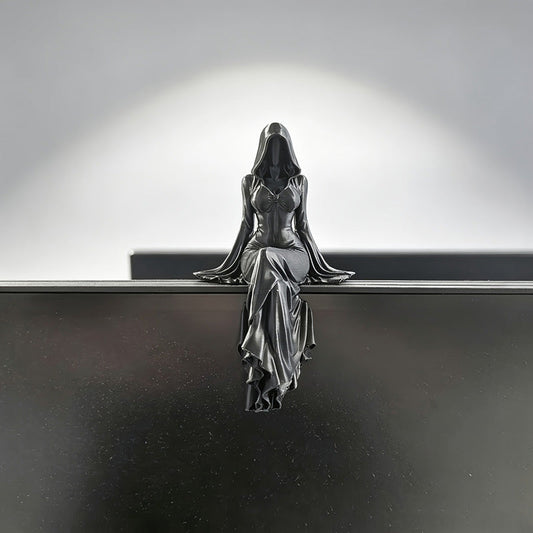 🖤💀Tidsbegränsad 50 % rabatt!!🎃Gothic Elegance Lady Death Statue