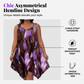 👗 50% RABATT! ☀️ Elegant sommarklänning utan ärmar – Gradient-print & mjukt luftigt tyg – Enkel att klä upp eller ner – perfekt för alla tillfällen från strand till fest 🕶️✨