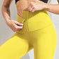 👖 50% RABATT NU! 🔥 Högmidjade Magkontroll Leggings – Inbyggd Shapewear, Justerbart Korsettband & Super Sträckbart ✨