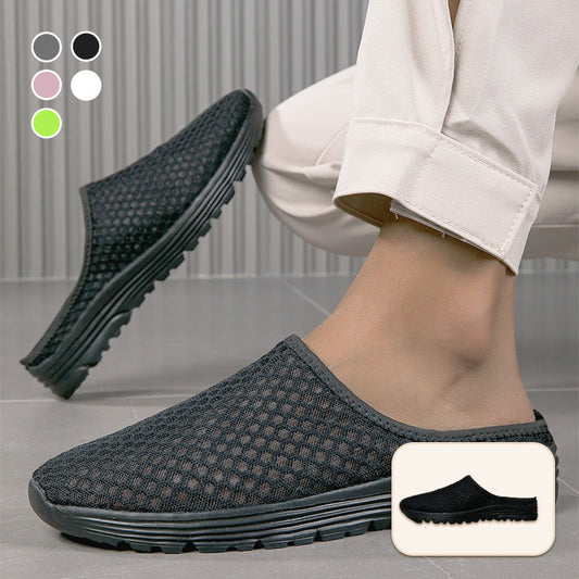 👟  Avslappnade & Bekväma Tofflor i Ventilerande Mesh – Svala & Fräscha – Perfekt för Inomhus & Utomhus ☀️