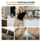 👖 BEGRÄNSAD TID – 50 % RABATT! ✨ Högmidjade draperade vida byxor – flytande tyg, smickrande siluett & förlänger benen visuellt 💃