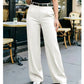 👖 BEGRÄNSAD TID – 50 % RABATT! ✨ Högmidjade draperade vida byxor – flytande tyg, smickrande siluett & förlänger benen visuellt 💃