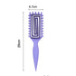 💇‍♀️ 50% RABATT NU! 🌿 Ventilated Detangling Brush för Lockigt Hår – Andningsbar & Skonsam – Perfekt för Definition & Frizz-fria Lockar – Inbyggd Parting Tool ✨