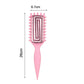 💇‍♀️ 50% RABATT NU! 🌿 Ventilated Detangling Brush för Lockigt Hår – Andningsbar & Skonsam – Perfekt för Definition & Frizz-fria Lockar – Inbyggd Parting Tool ✨
