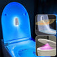 🔥🎁Nyhet 50 % RABATT🔥🔥🚽✨ Toalettbelysning med rörelsesensor – RGB-belysning, uppladdningsbar, desinficerande och rolig!