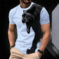 🔥🎁Nyhet 50 % RABATT🔥Herr Andningsbar Grafisk T-Shirt