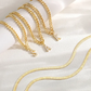 🔥🎁Nyhet 50 % RABATT🔥📿✨ Halsband med initialer – vattentåligt, allergivänligt, en perfekt present!