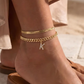 🔥🎁Nyhet 50 % RABATT🔥📿✨ Halsband med initialer – vattentåligt, allergivänligt, en perfekt present!