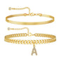 🔥🎁Nyhet 50 % RABATT🔥📿✨ Halsband med initialer – vattentåligt, allergivänligt, en perfekt present!