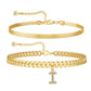 🔥🎁Nyhet 50 % RABATT🔥📿✨ Halsband med initialer – vattentåligt, allergivänligt, en perfekt present!