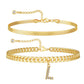 🔥🎁Nyhet 50 % RABATT🔥📿✨ Halsband med initialer – vattentåligt, allergivänligt, en perfekt present!