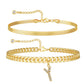 🔥🎁Nyhet 50 % RABATT🔥📿✨ Halsband med initialer – vattentåligt, allergivänligt, en perfekt present!