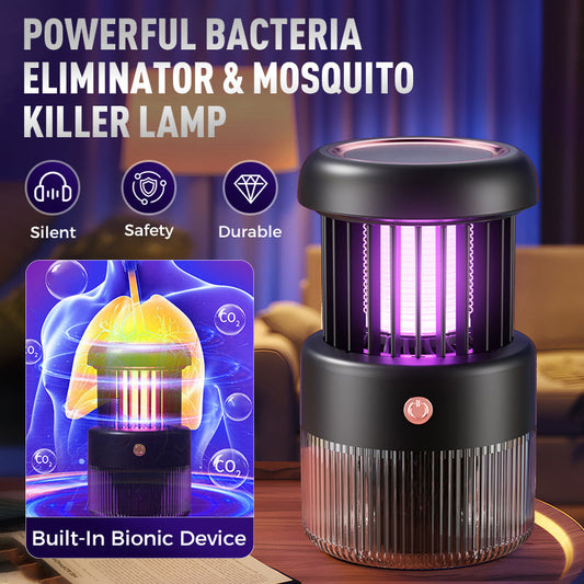 ⚡ 50 % RABATT! 🦟 2-i-1 UV-mygglampa – elektrisk insektsfälla och UV-lampa ✨
