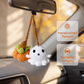 👻🎃KÖP 2, FÅ 1 GRATIS – Kombinera kusligt och gulligt med en mjuk dekoration som passar hela Halloween-säsongen – Handvirkat Halloween-hänge