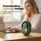📢 -50 % !! ⏰ Bärbar 4-i-1-fläkt – Turbo med 5 hastigheter, bältesklämma för händer fria och digital LED-skärm – Perfekt för arbete, träning och resor 🌬️