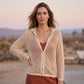 🧥 50% RABATT NU! 🌸 Lättviktig Hålmönstrad Långärmad Tröja – Andningsbar & Stilren – Perfekt för Vår & Sommar – Dragkedja & Lös Passform ☀️