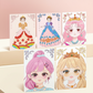 👑 50% RABATT NU! 🎨 Prinsess Papper Smink Kreativt Kit – Sminklek Utan Röra – Allt-i-ett Set med Klistermärken & Diamantmålning – Perfekt för Kreativa Barn 🖍️