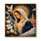 🔥🎁Nyhet 50 % RABATT🔥DIY Faith Diamond Art – hängningssats