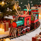 📢📢 50 % rabatt!! 🥳 💞 Över 50 000 sålda! ⚡🚂 Gör-det-själv-tågpussel med jultema