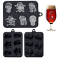 🛒Köp 1, få 1 gratis💀 3D Skalle Silikonisform med lock – Enkel formning & lätt uttagning – Perfekt för festdrycker och hemmabruk 🧊