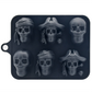 🛒Köp 1, få 1 gratis💀 3D Skalle Silikonisform med lock – Enkel formning & lätt uttagning – Perfekt för festdrycker och hemmabruk 🧊