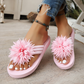 🌸 50% RABATT NU! Blommiga flip‑flops – lätta sommarsandaler – elegant blomsterdesign, mjuk sulor & hållbart PU‑material – perfekt för stranden, stan och sommarens alla äventyr ☀️✨