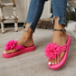 🌸 50% RABATT NU! Blommiga flip‑flops – lätta sommarsandaler – elegant blomsterdesign, mjuk sulor & hållbart PU‑material – perfekt för stranden, stan och sommarens alla äventyr ☀️✨