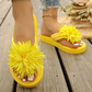 🌸 50% RABATT NU! Blommiga flip‑flops – lätta sommarsandaler – elegant blomsterdesign, mjuk sulor & hållbart PU‑material – perfekt för stranden, stan och sommarens alla äventyr ☀️✨