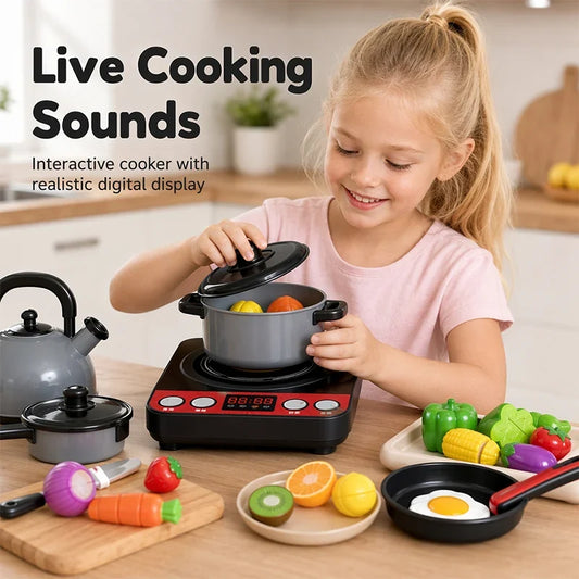 🔥 50 % RABATT! 🏕️ Leksakskök för barn – skapa roliga campingäventyr och låt barnen laga mat som vuxna ✨