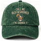 🔥🎁Nyhet 50 % RABATT🔥Unisex Vintage Tvättad Justerbar Baseballkeps