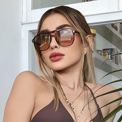 🔥🎁Nyhet 50 % RABATT🔥Unisex solglasögon med UV-skydd och modernt mode